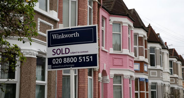 sold house - prices fallen